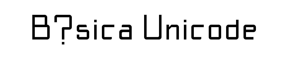 B?sica Unicode